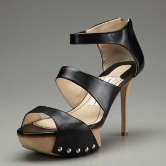 Camilla Skovgaard Mid-Heel Hammer sandal Silk Calf size 37 NIB - Picture 1 of 15